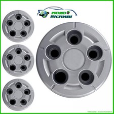 SERIE 4 BORCHIE - 4 COPRICERCHI COPPE RUOTA 9 PER FIAT DUCATO 07->16