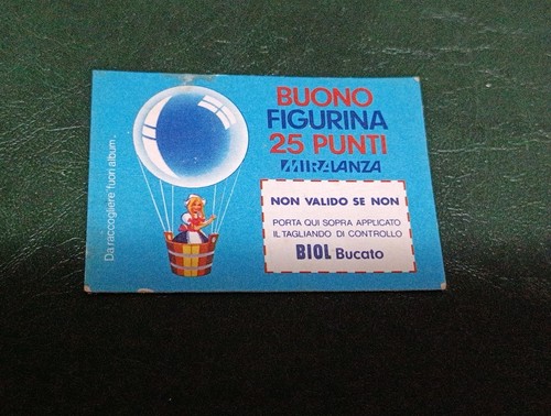 Buono figurina punti - figurina, 25