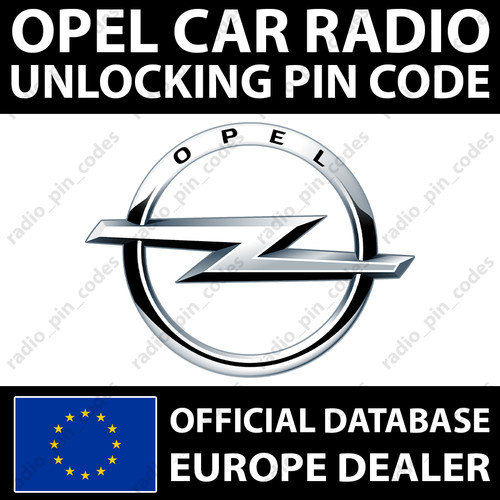 Pin radio opel codice - opel, touch