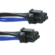 Mini 2x6Pin a 8Pin PCI-e Scheda Video Y Sdoppiatore Cavo Alimentazione per Apple G5/Mac Pro