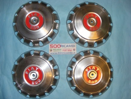 Fiat 500 kit 4 coppe - fiat,