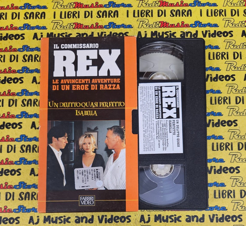 Vhs cartonata commissario - cartonata,