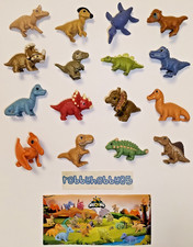 SERIE COMPLETA NATOONS DINOSAURI VC097 - VC123 + 16 BPZ KINDER ITALIA 2025/2026