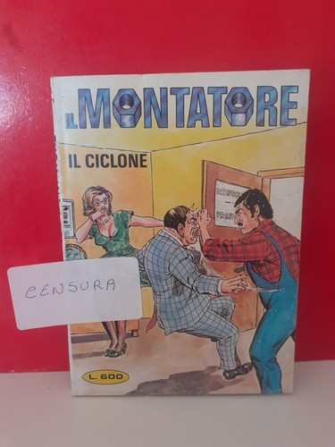 Fumetto vintage montatore - fumetto,