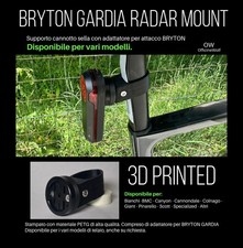 Garmin Radar Mount.Supporto Garmin Varia per Giant Defy 2021-24. Stampa 3D.