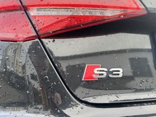 Audi S3 scritta emblema logo
