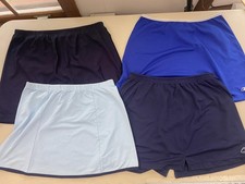 Lotto gonna tennis vintage donna grande Wilson Reebok Lilys blu preparazione tennis