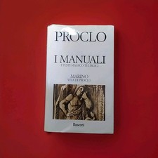  Proclo I Manuali I Testi