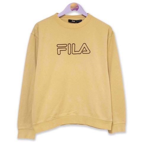 Felpa fila vintage beige - felpa, in