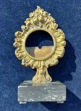 PORTA OROLOGIO DA TASCA IN BRONZO ORIGINALE D’EPOCA