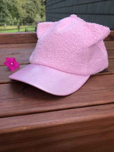 Cappello orecchie gatto rosa - gatto,