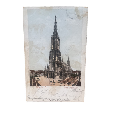 Cartolina postale ulm - cartolina,