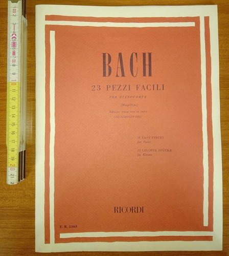 Bach pezzi facili - facili, per