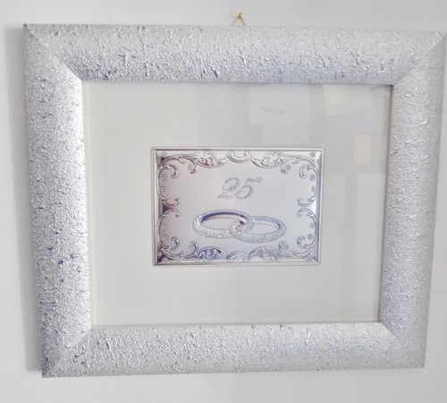 Quadro cornice argento - quadro,