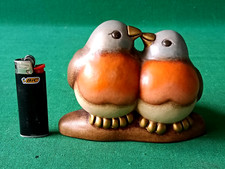 THUN COPPIA DI UCCELLI PETTIROSSI COLLEZIONE VERO AMORE FUORI PRODUZIONE. CQ94