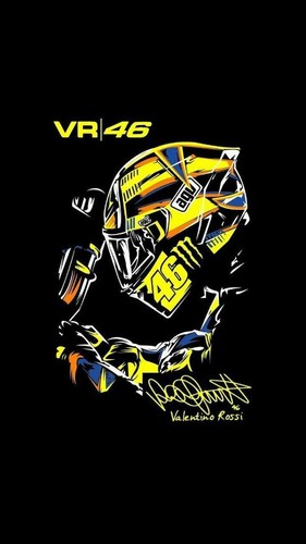 Valentino rossi autografo - rossi, 46