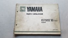 Yamaha XS 650 SE 1980 catalogo ricambi originale spare parts catalogue