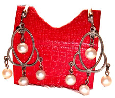 ORECCHINI anni '70 chandelier