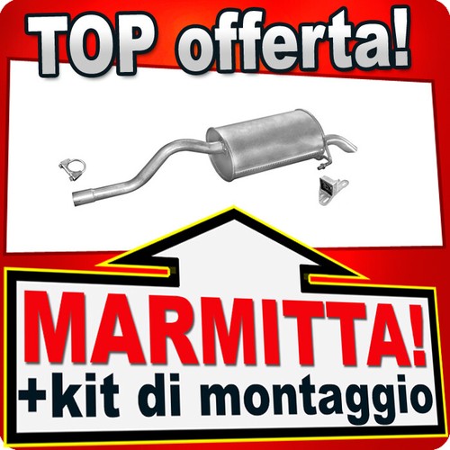Silenziatore posteriore per - silenziatore,