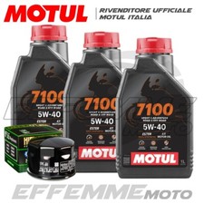 Tagliando GILERA GP 800 2008 2009 2010 2011 2012 (MOTUL 7100 5W40 + Filtro olio)