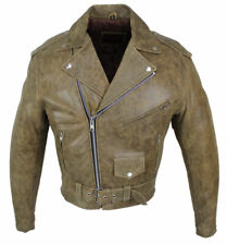 Gilet En Cuir Moto Homme Retro