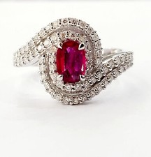 750 Gold Ring Fancy Ruby
