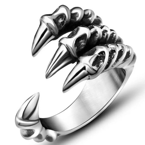 Anello artiglio drago vintage - drago,