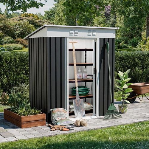 Capanno giardino metallo - capanno,