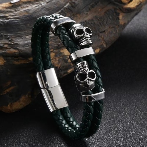 Bracciale uomo pelle - uomo,