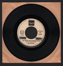 7" BEATLES THE LONG AND WINDING ROAD / FOR YOU BLUE PROMO JUKE BOX 1970 ITALY