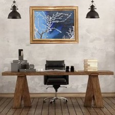 quadro dipinto a olio su tela