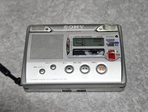 Sony tcs 100 stereo cassette - sony,