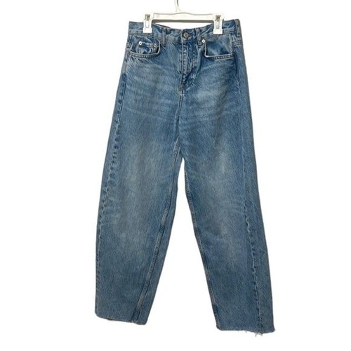 Jeans zara vita alta orlo - jeans,