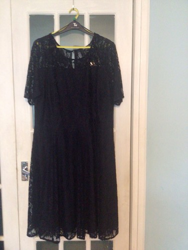 Blue navy dress lacey - navy, special