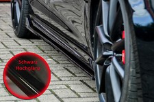 Cup4 minigonne laterali in ABS adatte per Alfa Romeo Giulietta 940 nero lucido