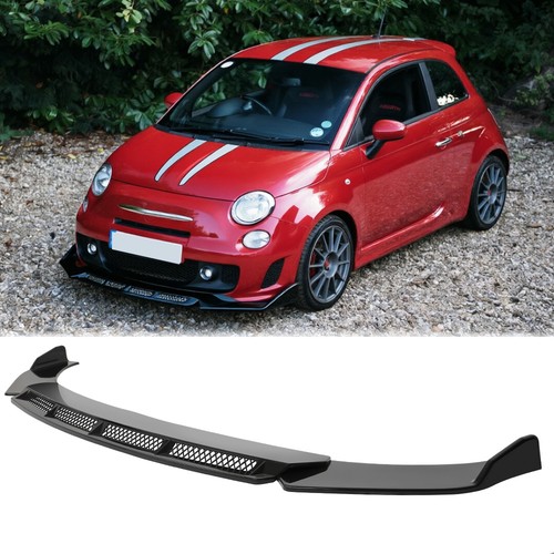 Glossy black front bumper - black,
