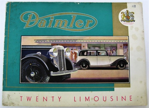 Brochure vendita auto daimler - auto,
