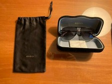 Gucci Aviatore occhiali da sole Uomo semi-nuovi compreso di custodia 