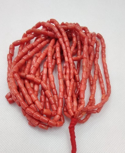 Perline corallo italiano - perline,