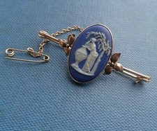 Oro Rosa Wedgewood Spilla 9ct