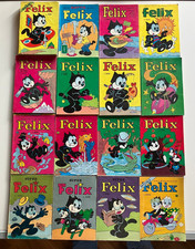 LOTTO 16 ALBI FUMETTI GATTO FELIX 75 78 81 86 87 GRAN 5 SUPER 38 77 87 BIANCONI