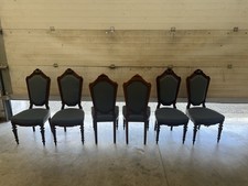 6 Sedie Antiche In Legno