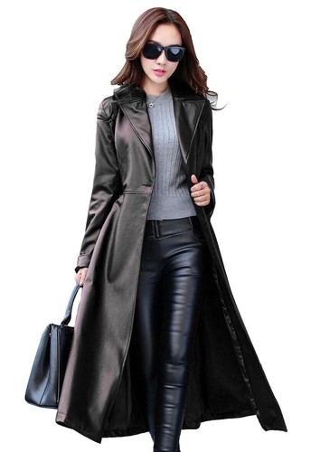 Cappotto lungo trench donna