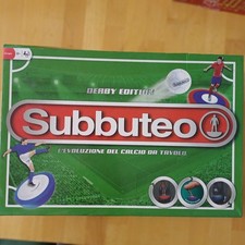 Subbuteo L'evoluzione Del Calcio Da Tavolo Derby Edition Hasbro 2012 Mai Usato