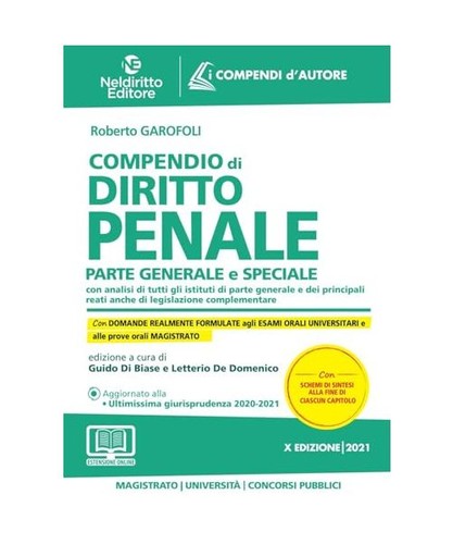 Compendio diritto penale - compendio, di