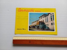 Aermacchi MB11 1000 Diesel Motocarro 1955 depliant originale