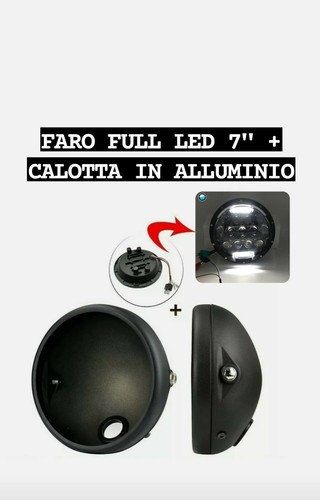 Led motorcycle headlight 7 - +,