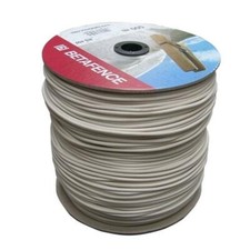 FILO Cavo Stendi Biancheria Cavetto In Acciaio Plastificato Bianco PVC Bucato 