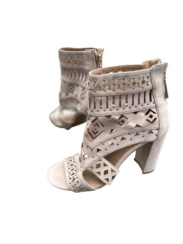 Women heel beige - heel,