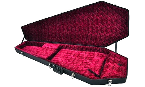 The coffin case guitar - guitar, flying